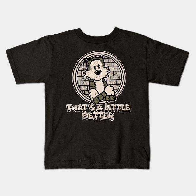 Drawing retro Vintage 80s and 90s that's a little better Kids T-Shirt by aiWallpaperCollection